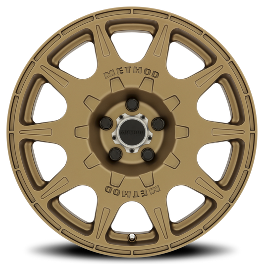 Method MR502 RALLY 17x8 +38mm Offset 5x100 67.1mm CB Method Bronze Wheel