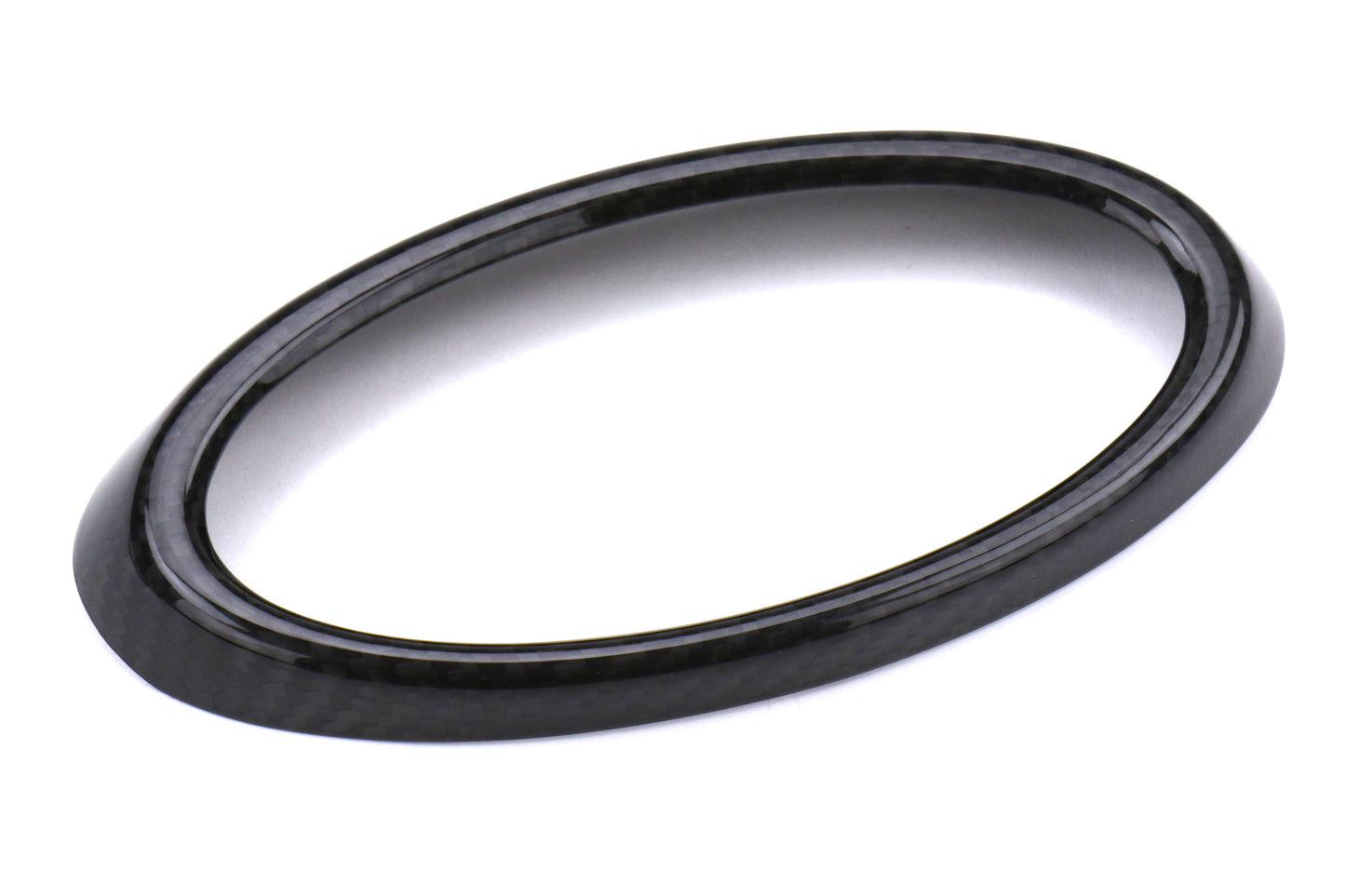 OLM LE Dry Carbon Fiber Front Emblem Frame Overlay - 2018-2021 Subaru WRX / STI