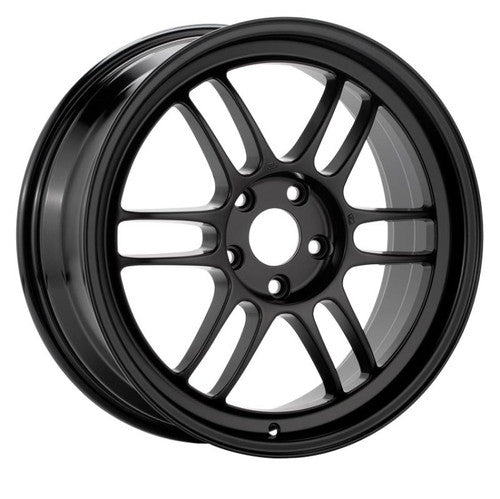 Enkei RPF1 15x7 4x100 35mm Offset 73mm Bore Black Chrome Wheel Miata 4-Lug / 02-06 Mini (MOQ 40)