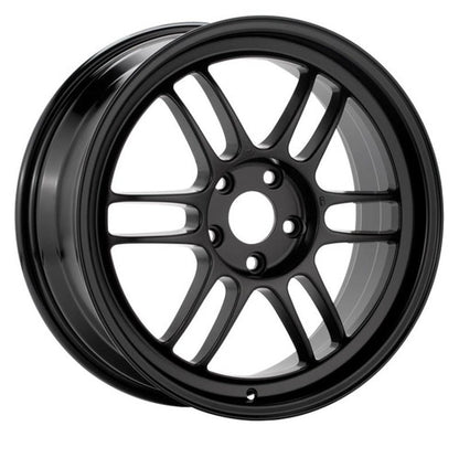Enkei RPF1 15x7 4x100 35mm Offset 73mm Bore Black Chrome Wheel Miata 4-Lug / 02-06 Mini (MOQ 40)