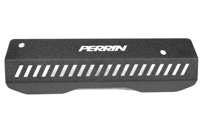 Perrin [22-25 WRX] Pulley Cover | Short Version - Works w/AOS System - Black | PSP-ENG-154BK