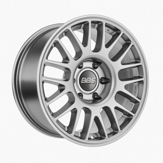 BBS TS-M 18x9in - 6x135 - 87.1 CB - ET12 - Satin Silver Wheel