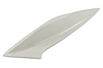OLM STI Spoiler Side Fins - Crystal White Pearl / Halo - 2015-2021 Subaru WRX / STI