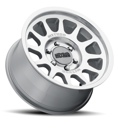 Method MR703 Bead Grip 18x9 12mm Offset 6x135 87mm CB - Machined Clear Coat