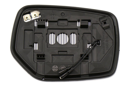 OLM Wide Angle Convex Mirrors (With Turn Signals/Defrosters) - Blue - 2015-2021 Subaru WRX / STI / 2015-2017 Crosstrek