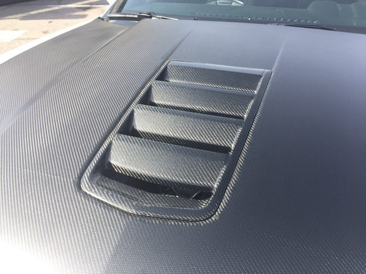 2014-2015 CAMARO Z28 CARBON FIBER HOOD VENT