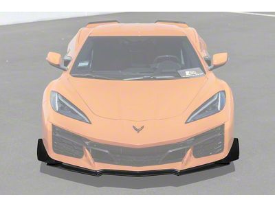 2020-2026 Corvette C8 Z06 Carbon Fiber Pre-Preg Front Chin Splitter w/ Canards