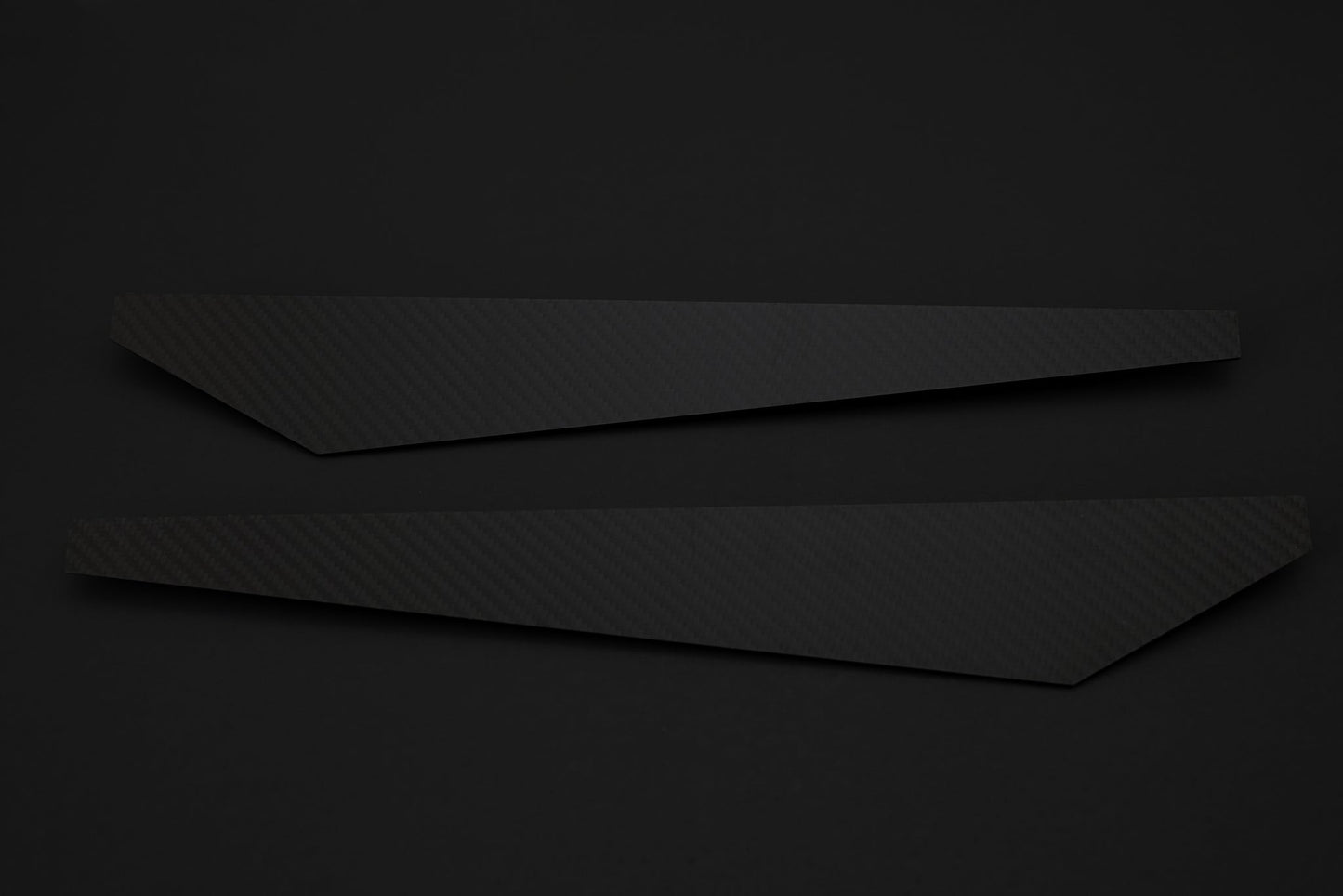 BMW Carbon Fiber Rear Bumper Splitter Extensions Gloss Wet (Plain)