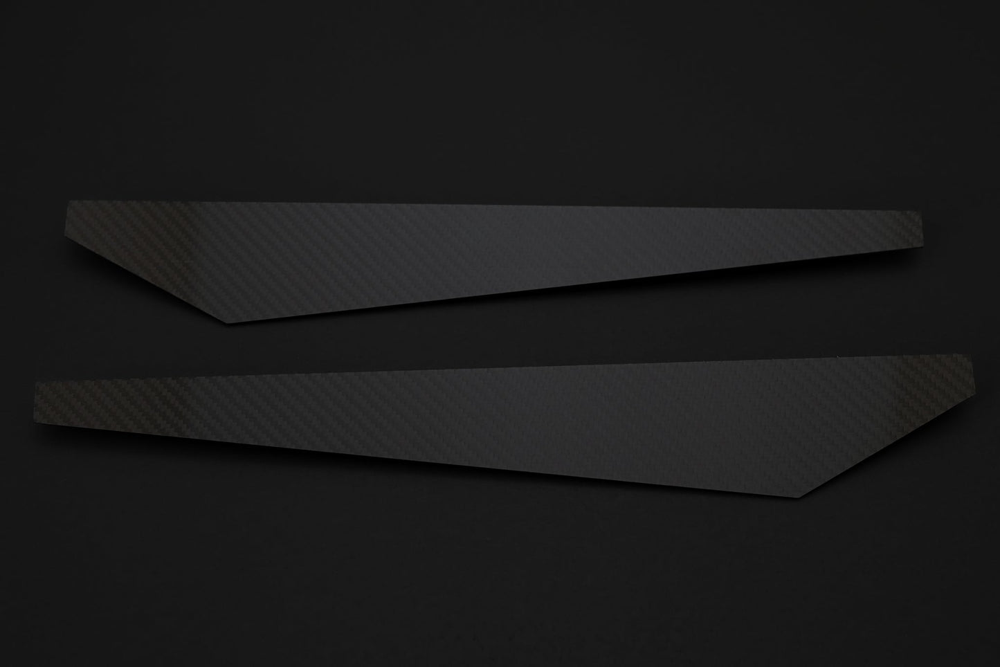 BMW Carbon Fiber Rear Bumper Splitter Extensions Gloss Wet (Plain)