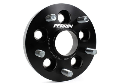PERRIN 5x100 to 5x114.3 20mm Wheel Adapters Black WRX 2002-2014 | PSP-WHL-220BK