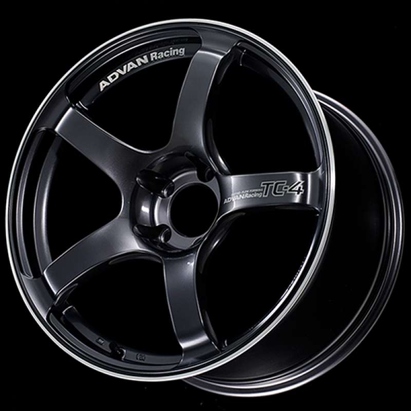 Advan TC4 17x7.5 / +37 Offset / 5x100 / 63mm Bore / Racing Gunmetallic ...