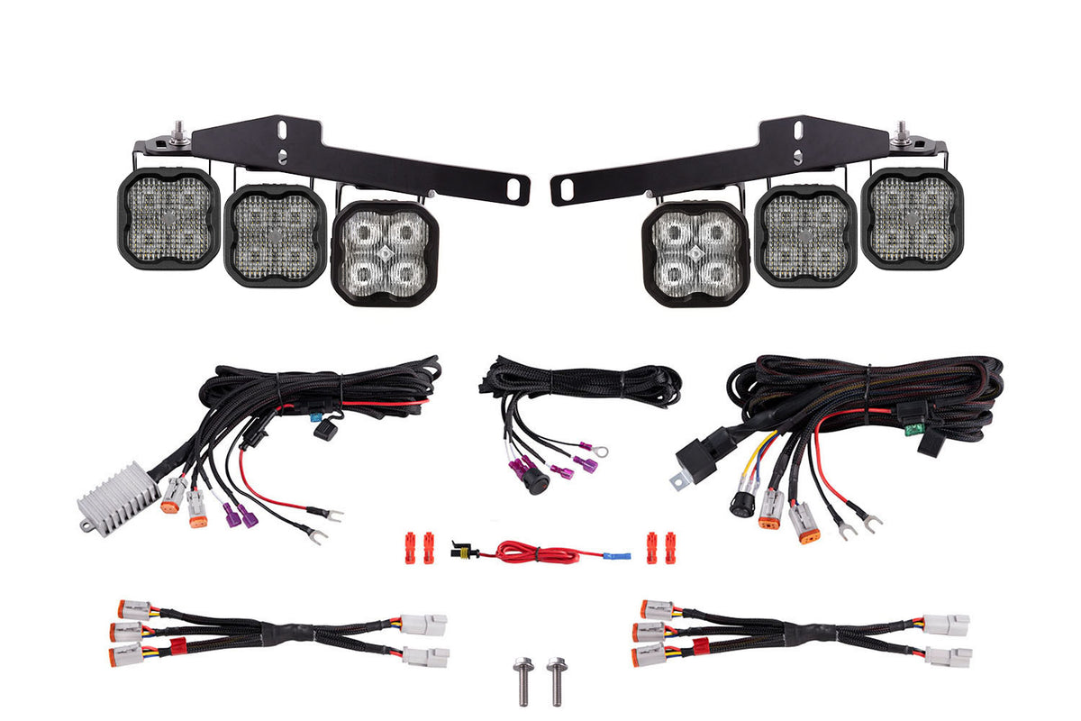 Diode Dynamics 17-20 Ford F-150 Raptor Fog Light Kit