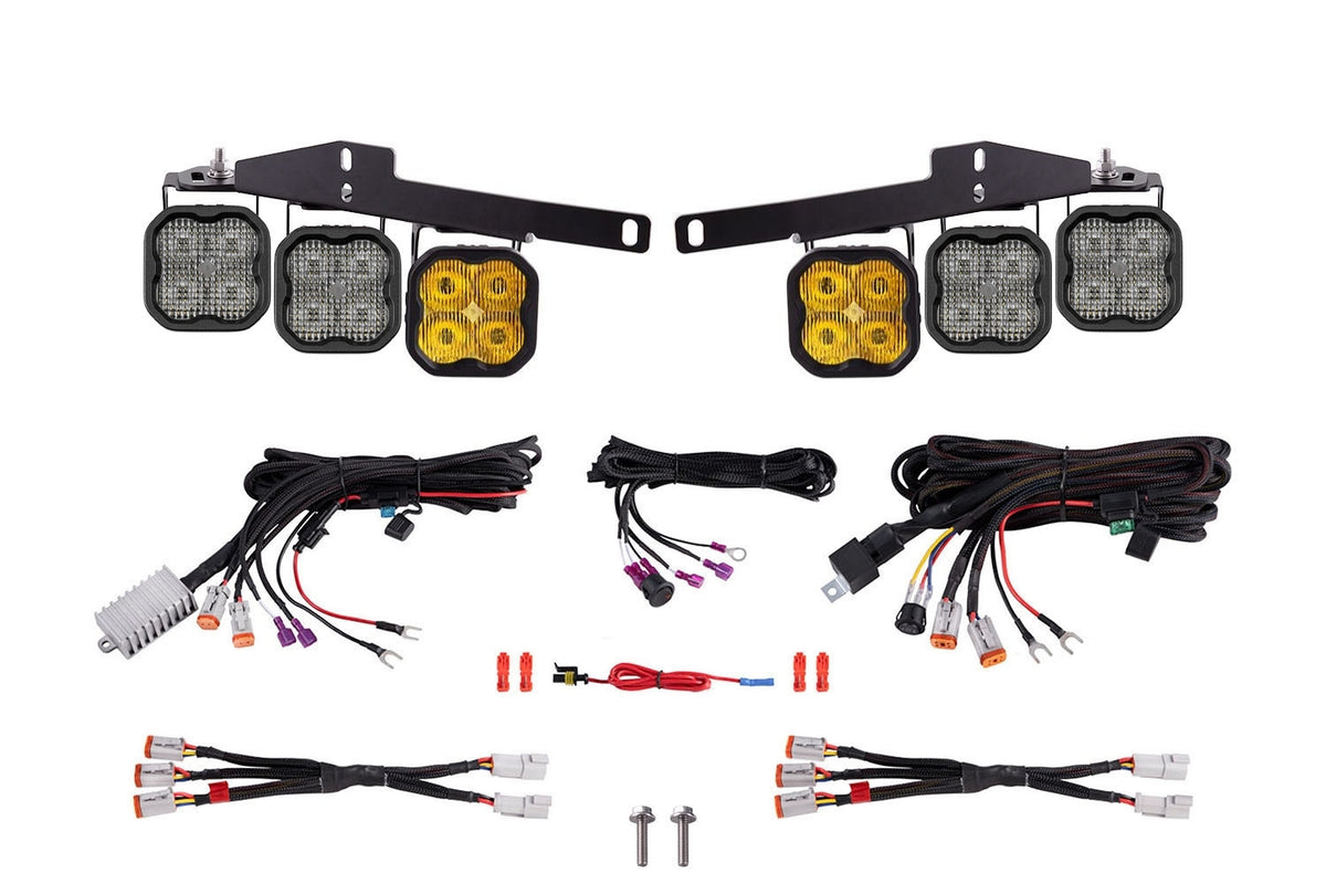 Diode Dynamics 17-20 Ford F-150 Raptor Fog Light Kit
