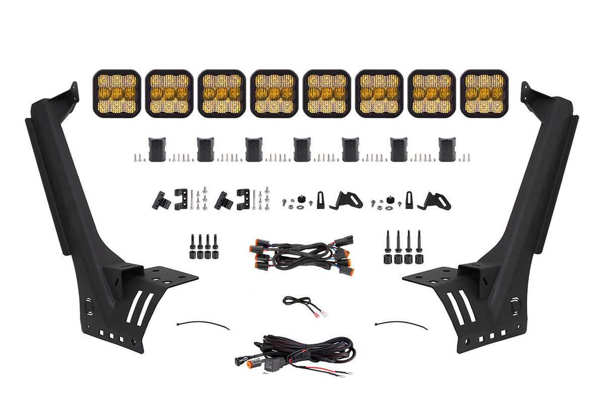 Diode Dynamics Jeep Light Bar Mounting Kit