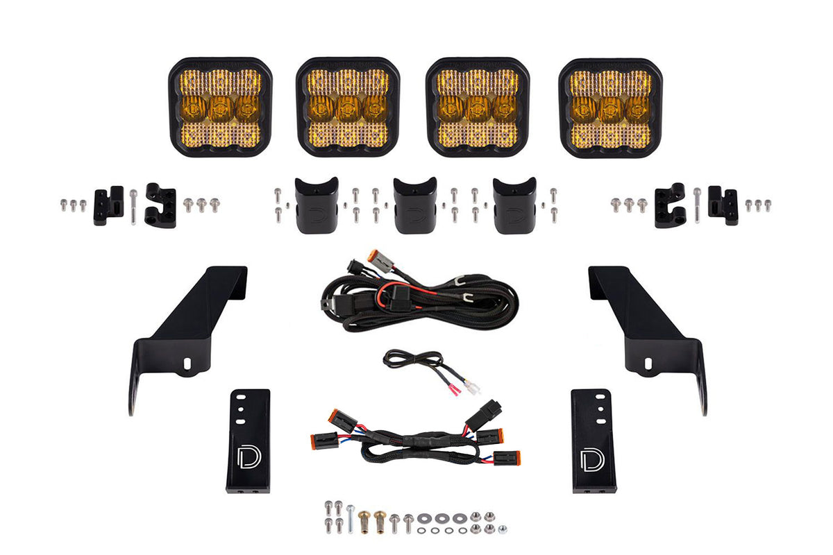 Diode Dynamics Jeep Light Bar Mounting Kit