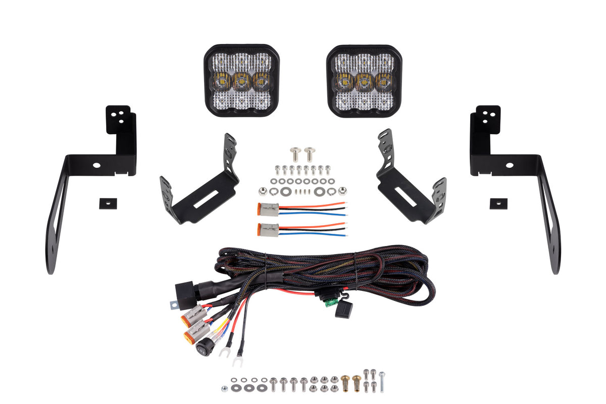 Diode Dynamics Jeep Light Bar Mounting Kit