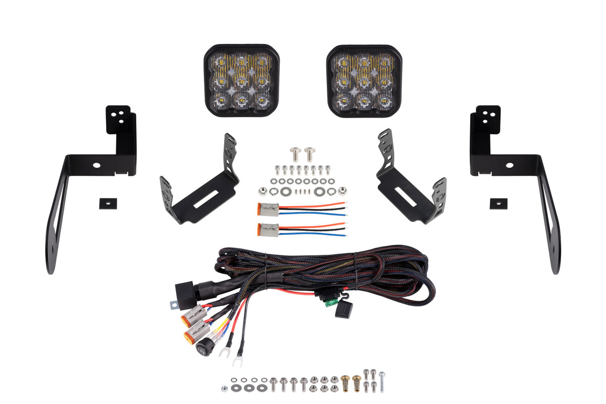 Diode Dynamics Jeep Light Bar Mounting Kit