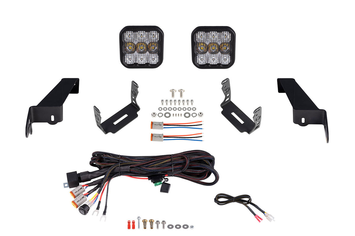 Diode Dynamics Jeep Light Bar Mounting Kit