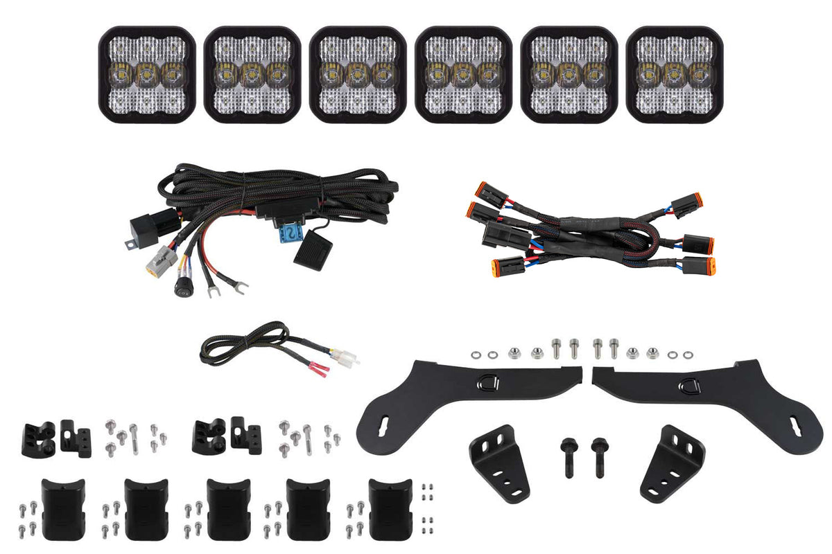 Diode Dynamics 17-20 Ford F-150 Raptor Light Bar Mounting Kit