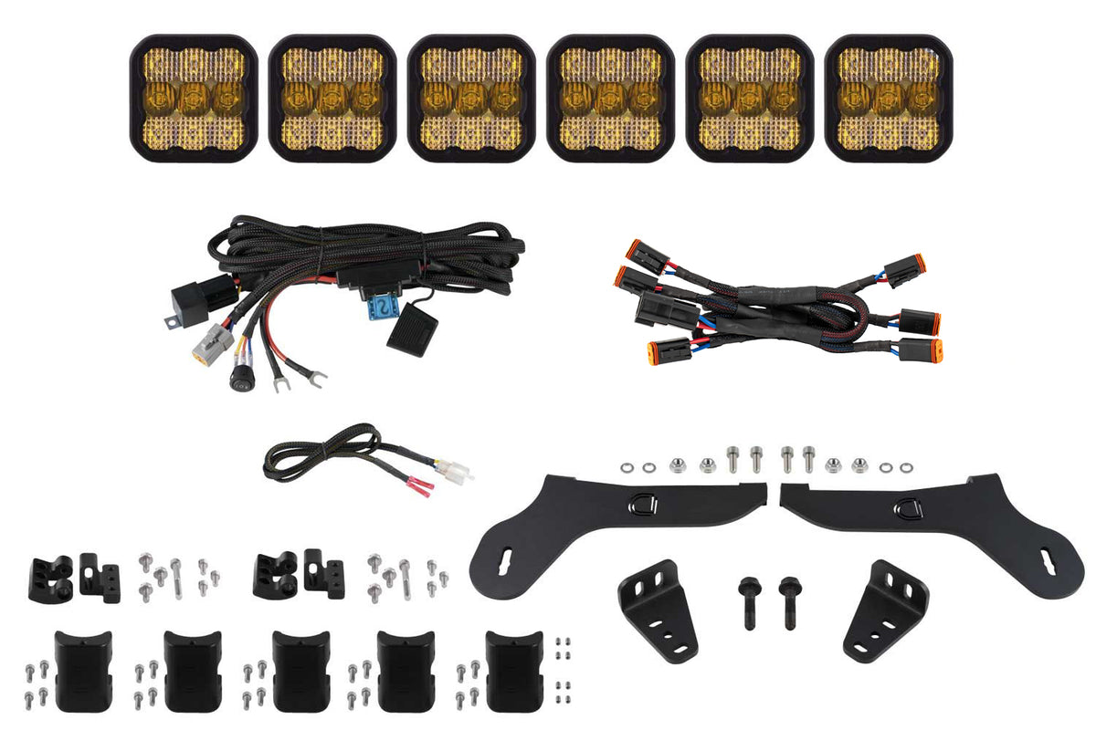 Diode Dynamics 17-20 Ford F-150 Raptor Light Bar Mounting Kit