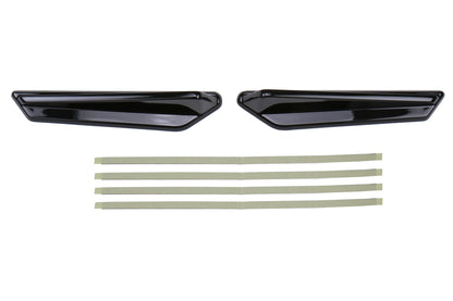 OLM Gloss Black JDM Style Canards - 2015-2021 Subaru WRX / STI