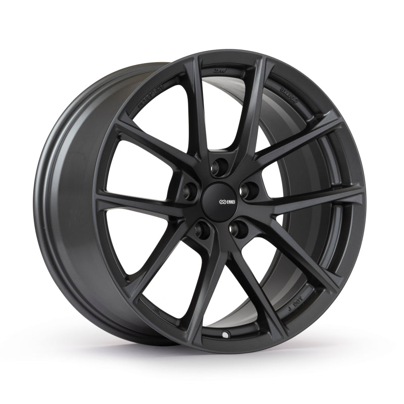 Enkei Helix 18x8.5 / 5x114.3 BP / 38mm Offset / 72.6mm Bore - Gloss Gunmetal