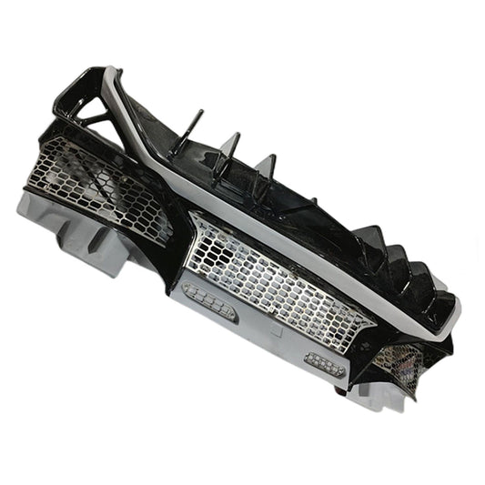 SV Style Semi Carbon Fiber Rear Bumper for Lamborghini Aventador LP700 LP720 LP750