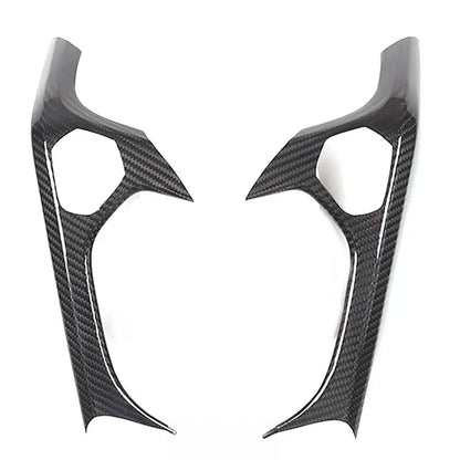 Carbon Fiber Interior Door Grab Handle Cover Trim for Lamborghini Huracan 14-21