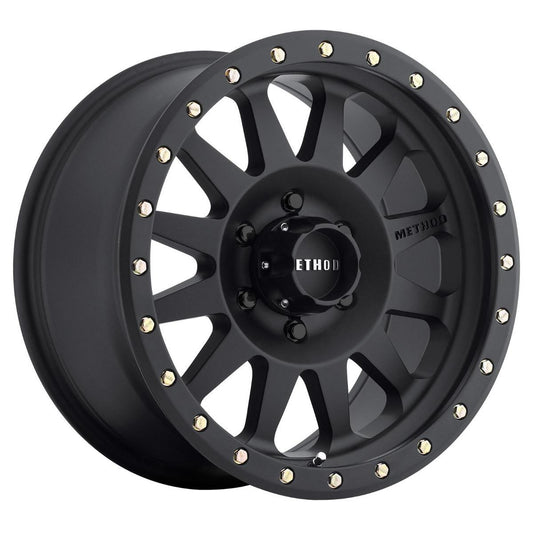 Method MR305 NV 20x9 18mm Offset 8x6.5 130.81mm CB Double Black Wheel