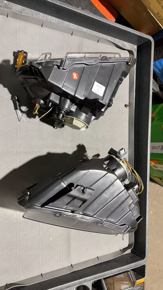 Open box 10-12 and 13-14 Mustang headlight - actual condition photo