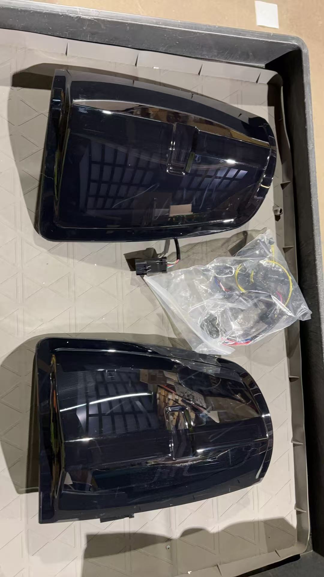 Open box 09-18 RAM 1500 tail lights - actual condition photo