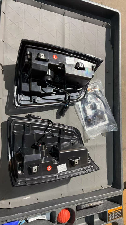 Open box 09-18 RAM1500 tail lights - actual condition photo
