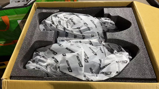 Open box BMW 5 Series F10 2011-2013 headlights - actual condition photo