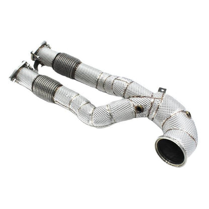Racing High Flow Stainless Straight Downpipe for Audi RS3 TTRS 2.5T