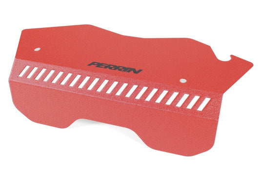 Perrin [22-25 WRX] Pulley Cover - Red | PSP-ENG-153RD