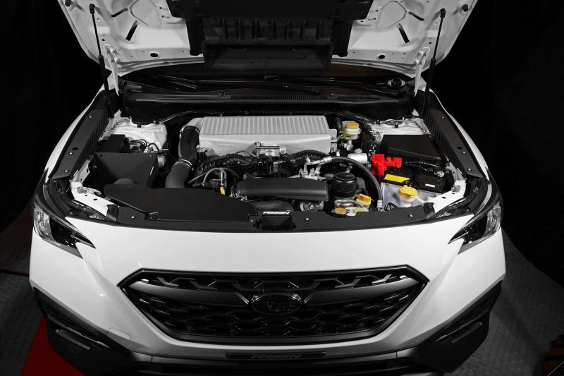 Perrin [22-25 WRX] Fender Shroud Set - Black | PSP-ENG-551BK