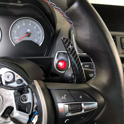 BMW F-Series Carbon Fiber Paddle Shifters for BMW 3 series, 4 Series, M2 M3, M4, M5 (Matte) Dry