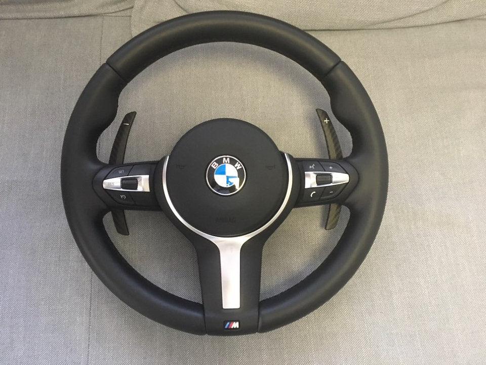 BMW F-Series Carbon Fiber Paddle Shifters for BMW 3 series, 4 Series, M2 M3, M4, M5 (Matte) Dry