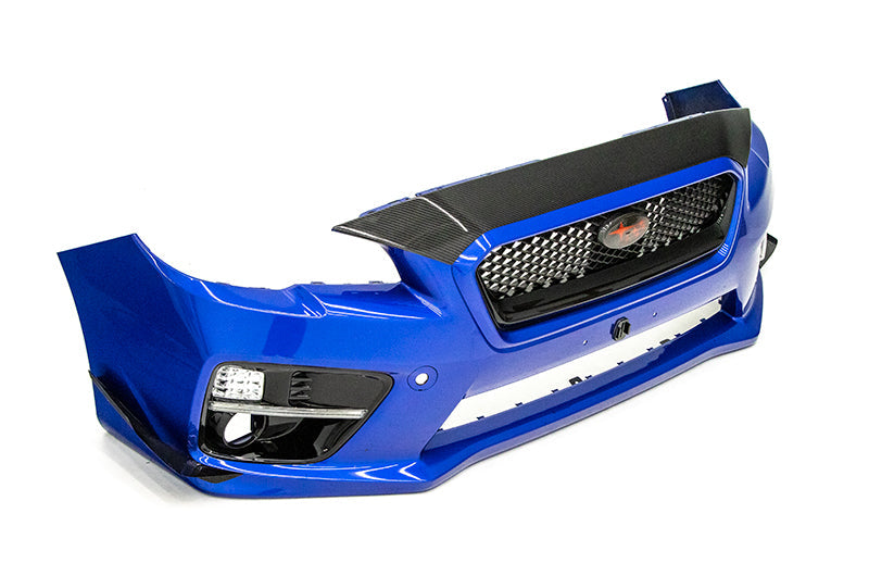 OLM Carbon Fiber Upper Front Bumper Cover - 2015-2021 Subaru WRX / STI