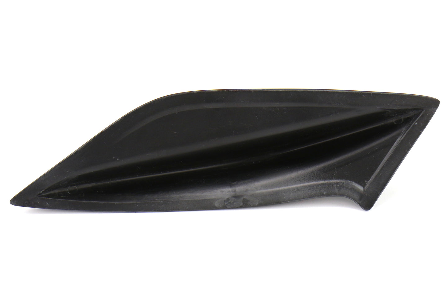 OLM STI Spoiler Side Fins - Crystal Black Silica / Raven - 2015-2021 Subaru WRX / STI
