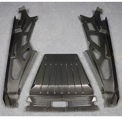 Carbon Fiber Engine Bay Cover Interior Trim for Lamborghini Huracan EVO