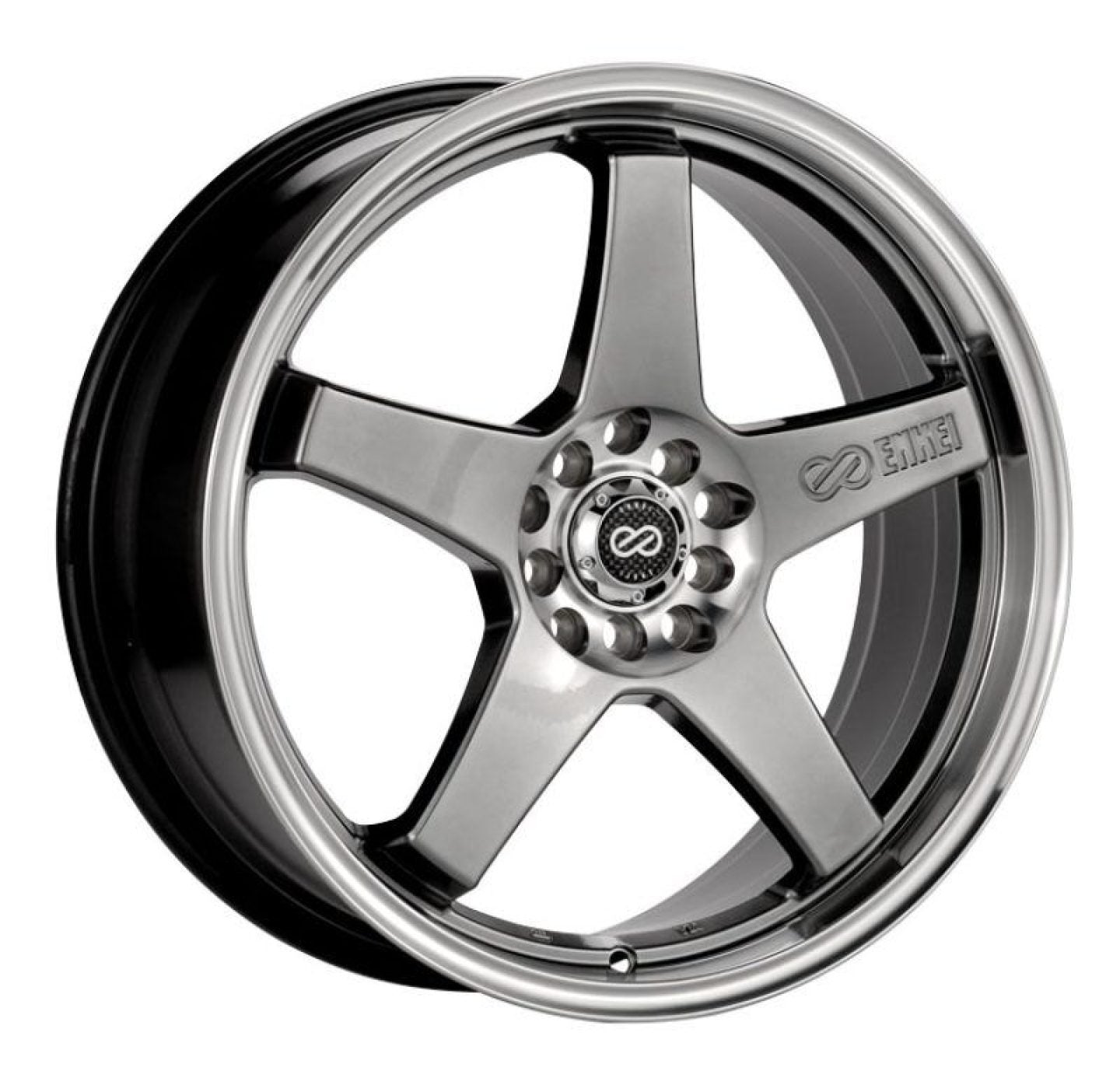 Enkei EV5 17x7 5x105/110 38mm Offset 72.6 Bolt Diameter Matte Bronze w/ Machined Lip Wheel