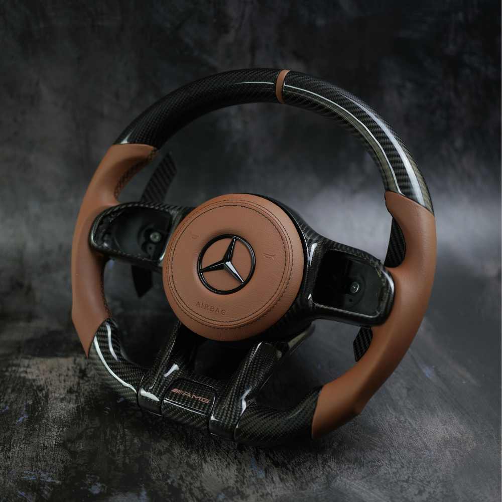 Mercedes Benz 2018+ AMG Model Custom Steering Wheel by Exclusive Steering