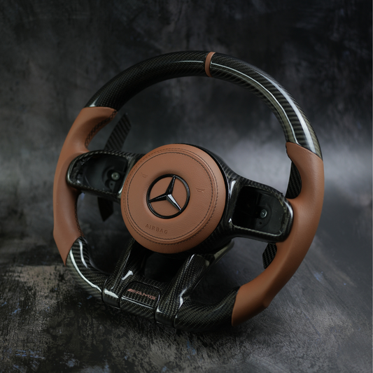 Mercedes Benz 2018+ AMG Model Custom Steering Wheel by Exclusive Steering