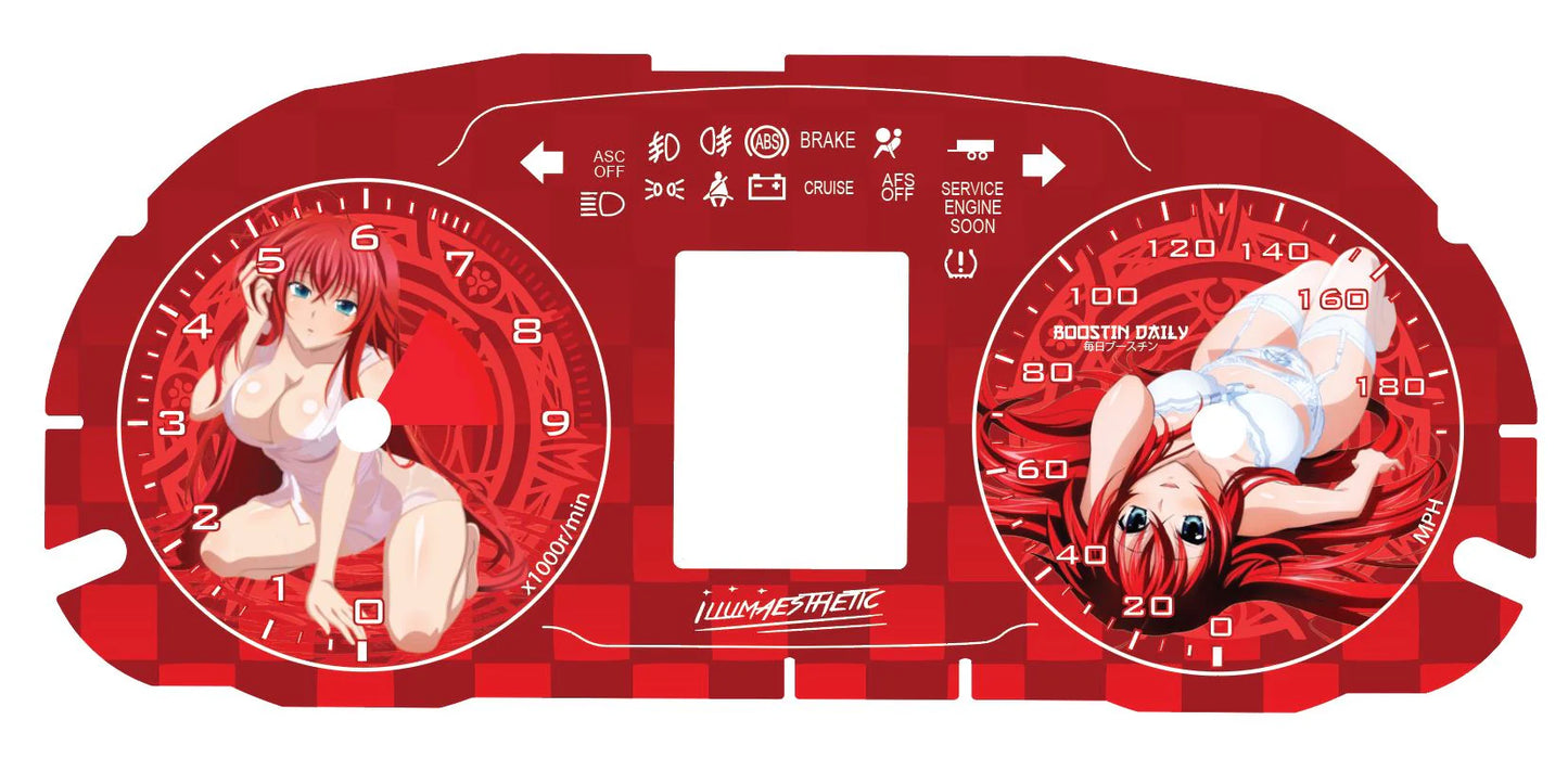 MITSUBISHI LANCER EVOLUTION X - GAUGE FACES (CZ4A)