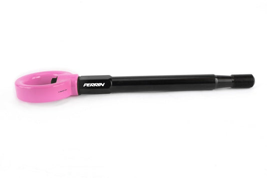 Perrin [08-14 WRX/STI] Tow Hook Kit Front - Hyper Pink | PSP-BDY-231HP