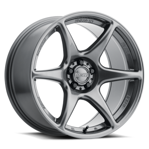 Kansei K12GM KNP 15x7in / 4x114.3 BP / 25mm Offset / 73.1mm Bore - Gloss Gunmetal