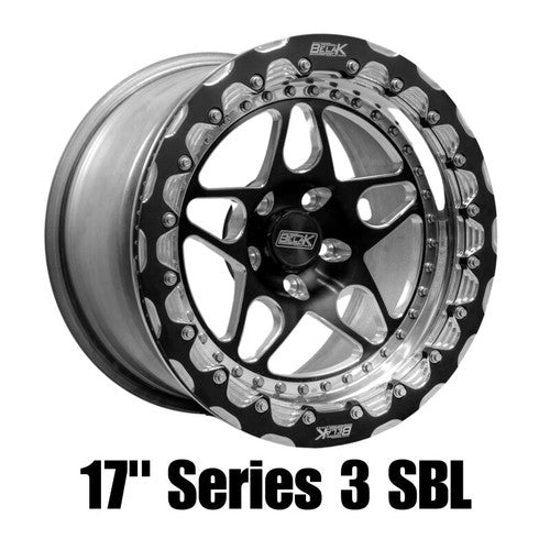 Belak 17x10.5 / 5x114.3 BP / 7in BS / Series 2 Wheel - Single Beadlock