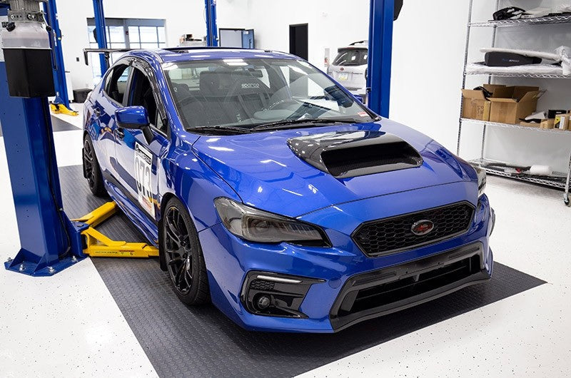 OLM Oversized Carbon Fiber Hood Scoop - 2015+ WRX / STI