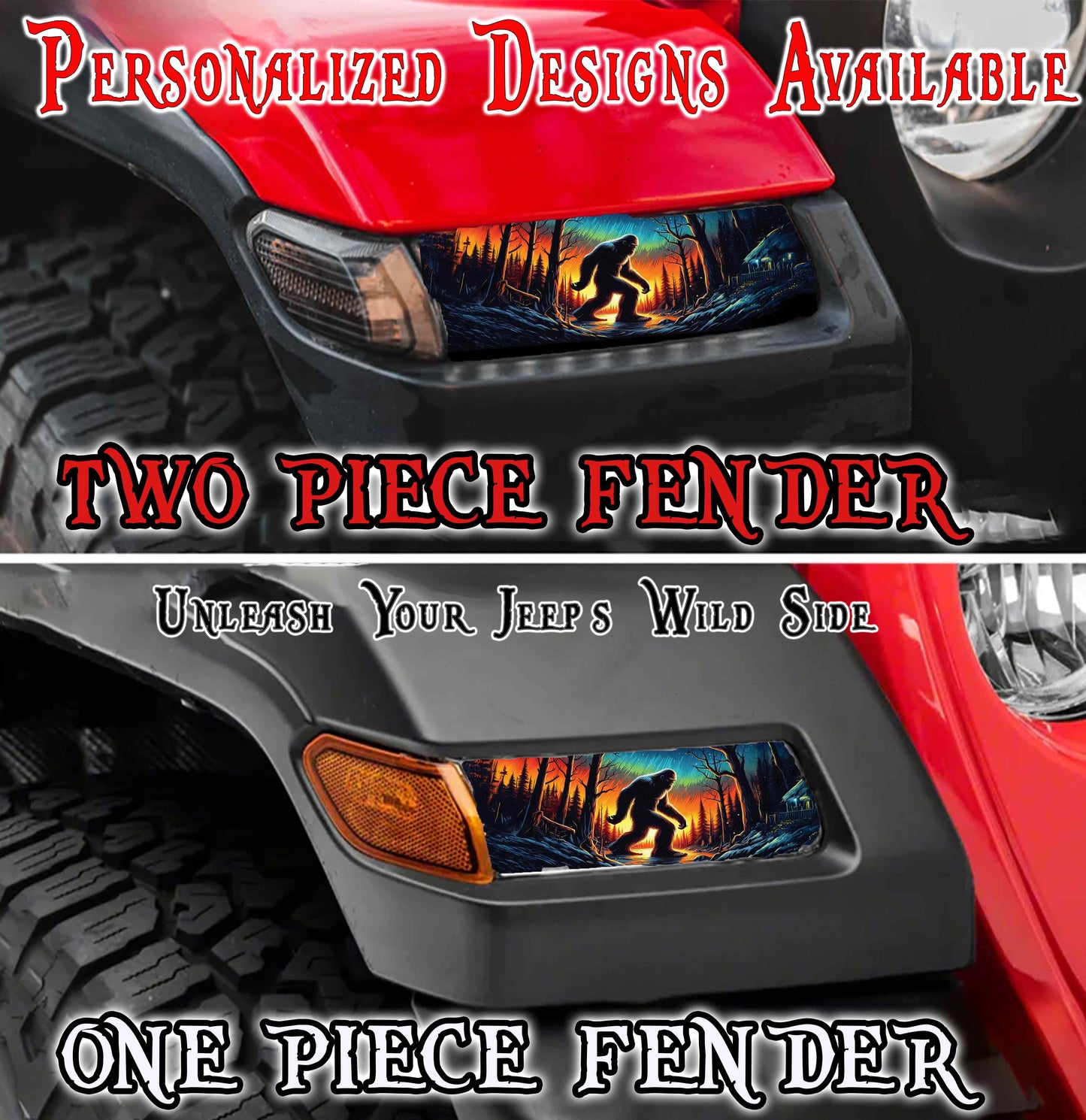 Beach Jl and Gladiator Turn signal decal 12